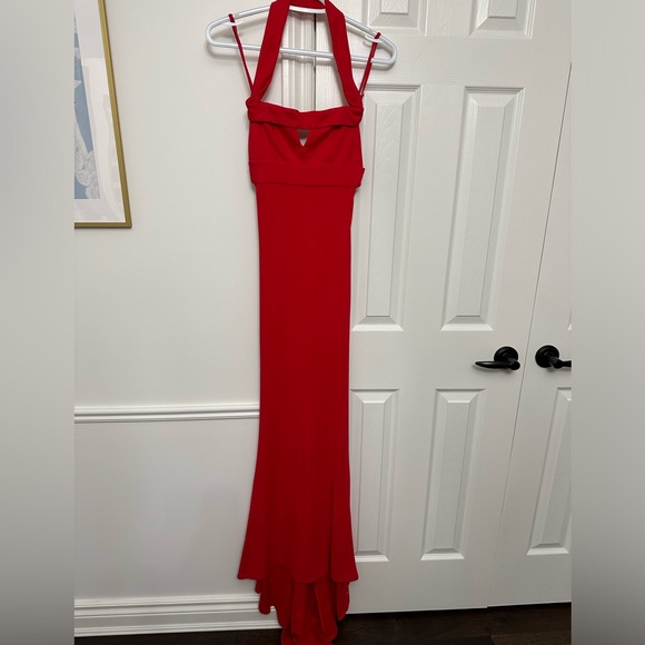 NWT Lovers and Friends Cece Gown in Red Rose XXS - Picture 4 of 6
